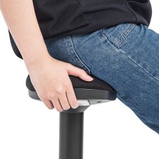 LogiLink Sitz-Steh-Hocker höhenverstellbar...