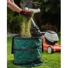 Bradas Gartensack POP UP 175 Liter dunkelgrün