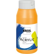 KREUL Acrylfarbe Triton Acrylic Liquid indischgelb 750 ml