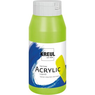 KREUL Acrylfarbe Triton Acrylic Liquid zinnobergrün 750 ml