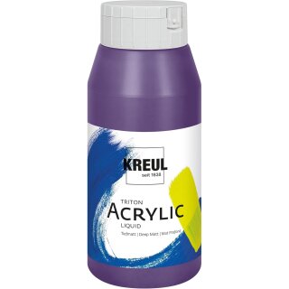KREUL Acrylfarbe Triton Acrylic Liquid violett 750 ml