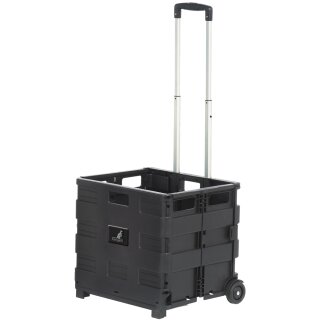 kangaro Klapp-Transportkarre mit Klappbox Tragkraft: 35 kg