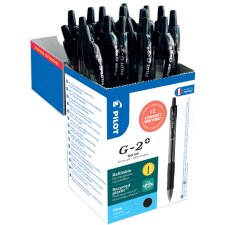 PILOT Gelschreiber G-2 PLUS 05 VALUE PACK schwarz