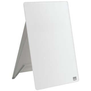 nobo Glas-Desktop-Notizbrett DIN A4 weiß