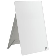 nobo Glas-Desktop-Notizbrett DIN A4 weiß