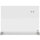 nobo Glas-Desktoptafel (B)600 x (H)450 mm weiß