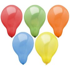 PAPSTAR Luftballons Durchmesser: 190 mm farbig sortiert