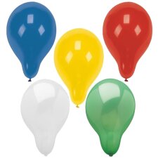 PAPSTAR Luftballons Durchmesser: 320 mm farbig sortiert
