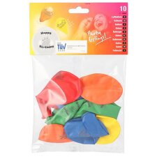 PAPSTAR Luftballons "Happy Birthday" farbig...