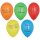 PAPSTAR Luftballons "Happy Birthday" farbig sortiert