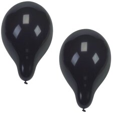 PAPSTAR Luftballons Durchmesser: 250 mm schwarz 10...