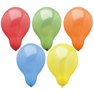 PAPSTAR Luftballons Durchmesser: 160 mm farbig sortiert