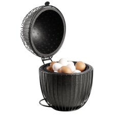 APS Eierkorb OVO für ca. 35 Eier schwarz