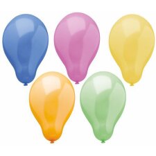 PAPSTAR Luftballons "Trend" farbig sortiert