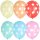 PAPSTAR Luftballons "Dots" farbig sortiert