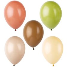 PAPSTAR Luftballons "Natural" farbig sortiert