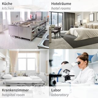 HYGOCLEAN Allzwecktuch Tetra Light Viskose/PP/PES blau