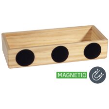 sigel Holz-Stifteschale für Weißwand- &...