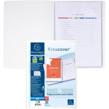 EXACOMPTA Sichtbuch Kreacover PP DIN A4 30 Hüllen...