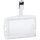 DURABLE Namensschild DOPPELBOX mit Clip transparent 25 Schilder