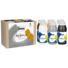 KREUL Acrylfarbe Triton Acrylic Liquid Set Base &...