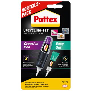 Pattex Sekundenkleber Upcycling-Set Vorteilspack