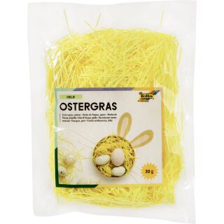 folia Dekogras/Ostergras aus Papier 30 g natur