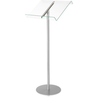 deflecto Rednerpult transparent/silber