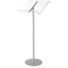 deflecto Rednerpult transparent/silber