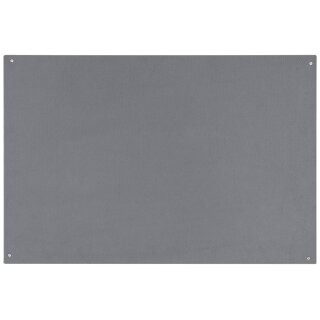 Bi-Office Filztafel rahmenlos 1.200 x 900 mm grau