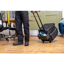 Rubbermaid Mehrzweck-Trolley Quick Cart groß grau