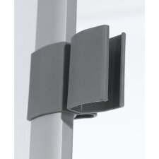 PAPERFLOW Mobiles Trennwandsystem 2er Set transparent