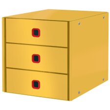 LEITZ Schubladenbox Click & Store Cosy 3 Schübe...
