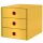 LEITZ Schubladenbox Click & Store Cosy 3 Schübe gelb