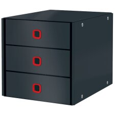 LEITZ Schubladenbox Click & Store Cosy 3 Schübe...