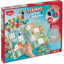 Maped Creativ Motivstempel-Set "BUCHSTABEN &...