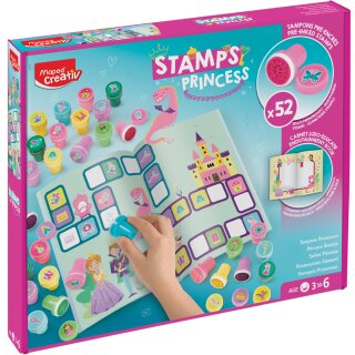 Maped Creativ Motivstempel-Set "PRINZESSIN" im Karton
