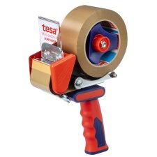 tesapack Handabroller LowNoise für Verpackungsklebeband