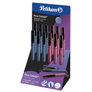 Pelikan Tintenroller Pina Colada Holo 12er Display