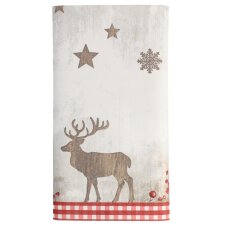PAPSTAR Weihnachts-Tischdecke "X-mas Deer"