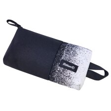 Pelikan Schlamper-Etui WOW schwarz/weiß