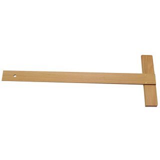 Wonday T-Lineal 600 mm aus Holz
