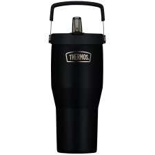 THERMOS Isolier-Trinkbecher RS Flip Straw 0,85 L schwarz