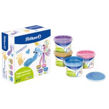 Pelikan Fingerfarbe Pearlfarben 4er Set