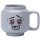 LEGO Kaffeetasse ZOMBIE 255 ml grau im Karton