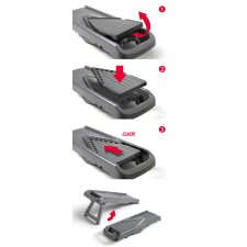 metaltex Universalreibe Slice-V 5 Einsätze grau