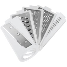 metaltex Profi Multi-Reibe Mandolino 5 Einsätze...