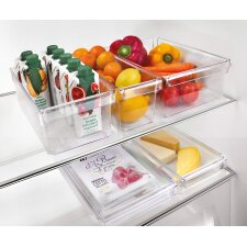 metaltex Frigo-System Organizer klein transparent