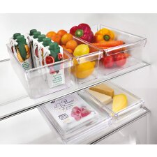 metaltex Frigo-System Organizer mittel transparent