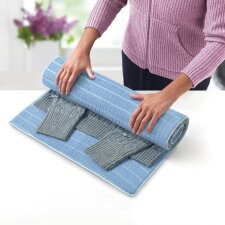 metaltex Wäsche Mikrofasermatte blau